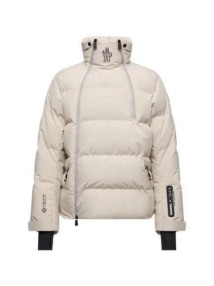 Мужская лыжная куртка Moncler Grenoble, кремовая