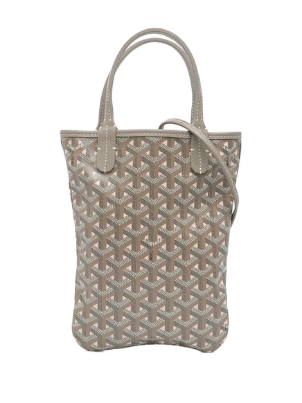Сумка Goyard Poitiers Claire Voie, бывшая в употреблении в 2022 году. grey