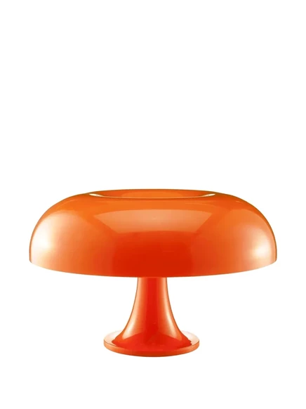 Настольная лампа Artemide Nessino грибовидная, оранжевая