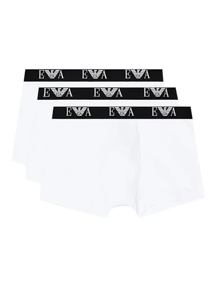 Набор мужских боксеров Emporio Armani, 3 шт, белые