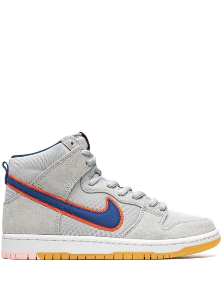 Унисекс кроссовки Nike SB Dunk High «New York Mets», серые