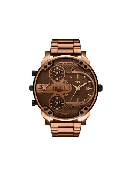 Мужские часы Diesel Mr. Daddy 54 мм, сталь, коричневые