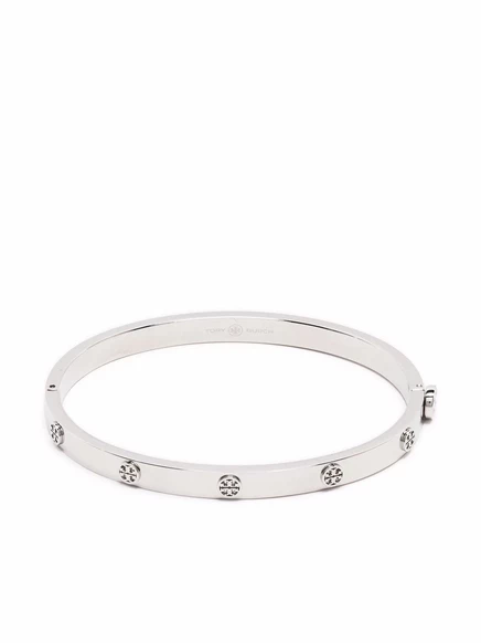 Женский браслет Tory Burch Miller 5 мм, серебристый