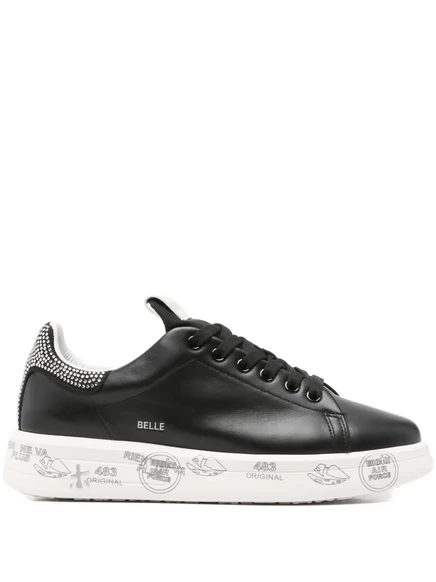Кроссовки Premiata Belle с заклепками black