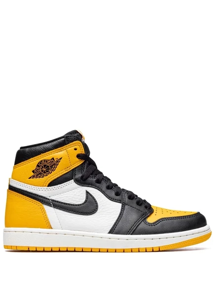 Кроссовки Jordan Air Jordan 1 High OG «Taxi», черно-желтые