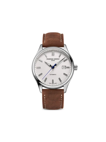 Мужские часы Frederique Constant Classics Index, 40 мм, серебристые
