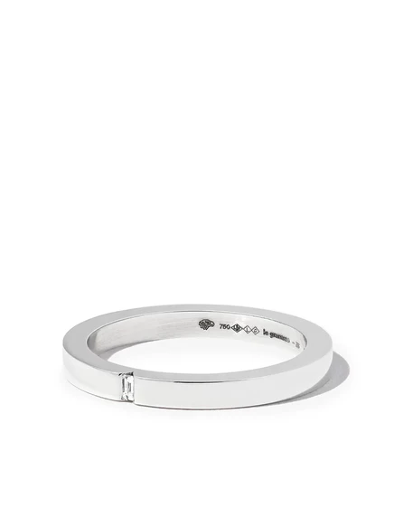 Мужское кольцо Le Gramme 18kt белое золото 5 г, 2 мм