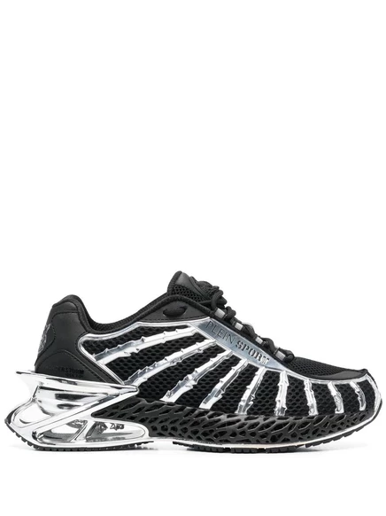 Кроссовки с панелями Plein Sport Thunderstorm black