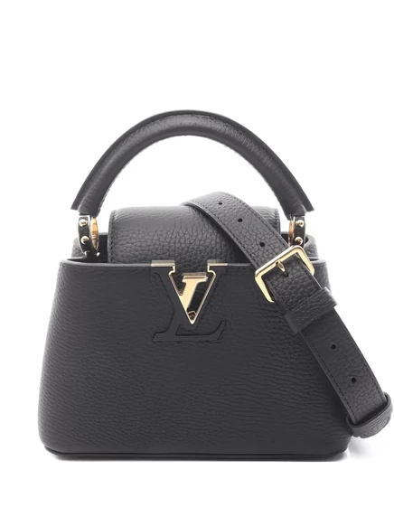 Мини-сумка Capucines 2021 года выпуска, бывшая в употреблении у Louis Vuitton