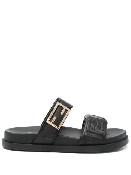 FENDI nappa-кожаные сандалии black