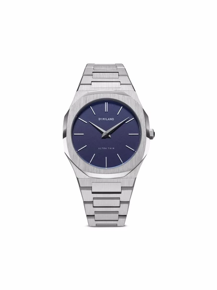 Мужские часы D1 MILANO Ultra Thin 38 мм, синие