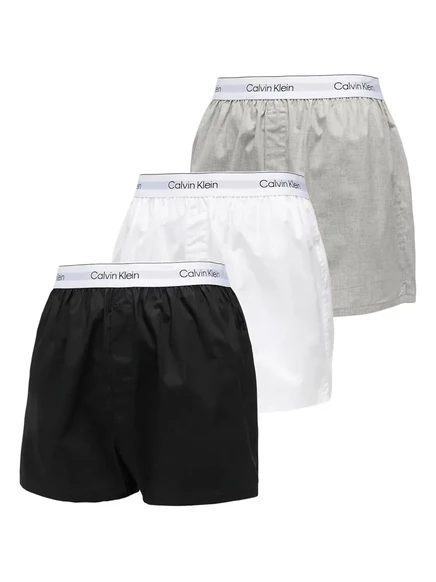 Мужские боксеры Calvin Klein Underwear хлопковые, 3 шт., черные