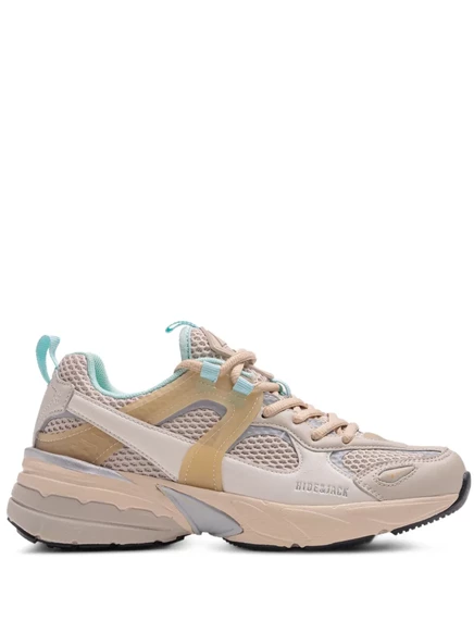 Массивные кроссовки Hide&Jack с сетчатыми вставками neutrals
