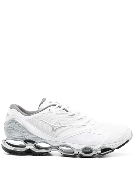Мужские кроссовки Mizuno Wave Prophecy LS сетчатые, белые