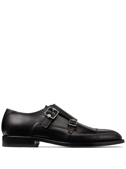 Кроссовки Jimmy Choo Finnion monk от Джимми Чу black