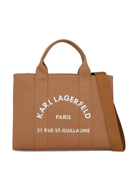 Сумка-тоут Karl Lagerfeld Rue St-Guillaume, коричневая