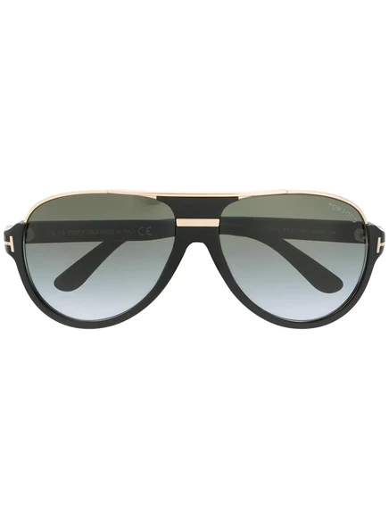 Солнцезащитные очки Tom Ford Dimitry пилот, черные