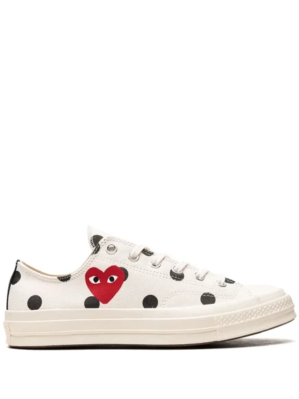 Кеды Converse x Comme Des Garcons Chuck 70 OX от Comme Des Garcons white