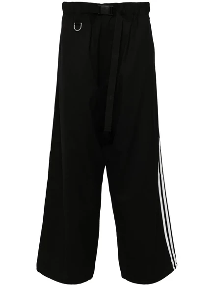 Y-3 x Брюки с логотипом Adidas в 3 полоски black