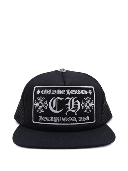 Мужская кепка Chrome Hearts Hollywood, черная