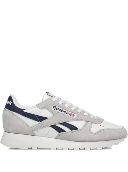 Мужские кроссовки Reebok Classic Leather кожаные, белые