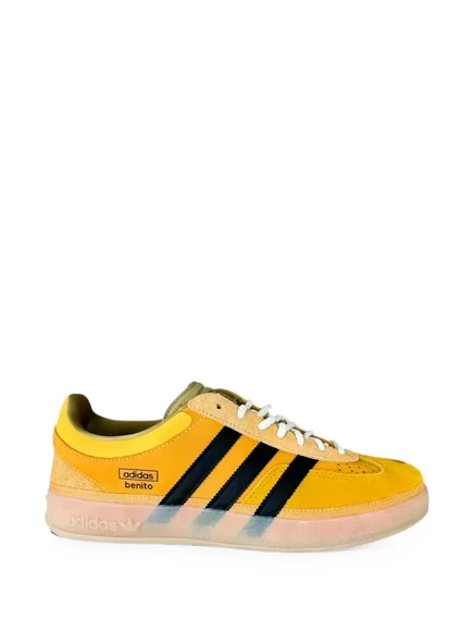 Мужские кроссовки Adidas x Bad Bunny Gazelle Indoor, желтые