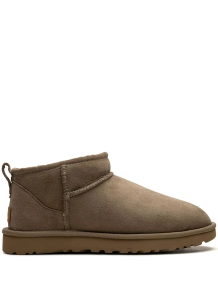 Классические ультра-мини замшевые сапоги UGG brown