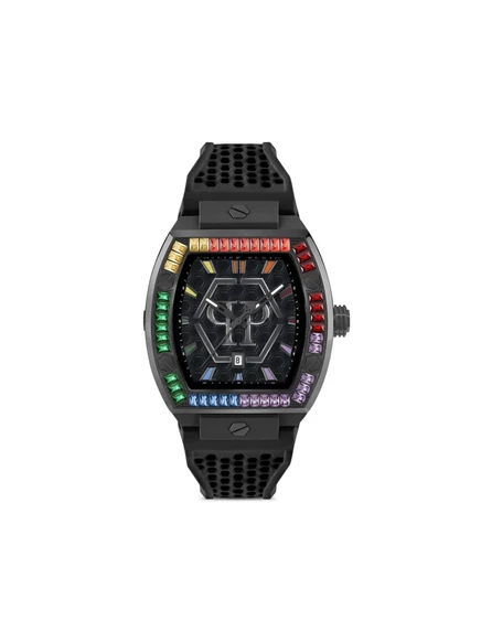 Мужские часы Philipp Plein The Hexagon Phantom, 44 мм, черные