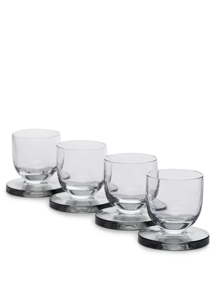 Стопки Tom Dixon Puck, набор из 4, серые