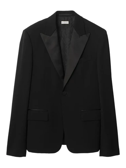 Мужской пиджак Burberry для смокинга, чёрный