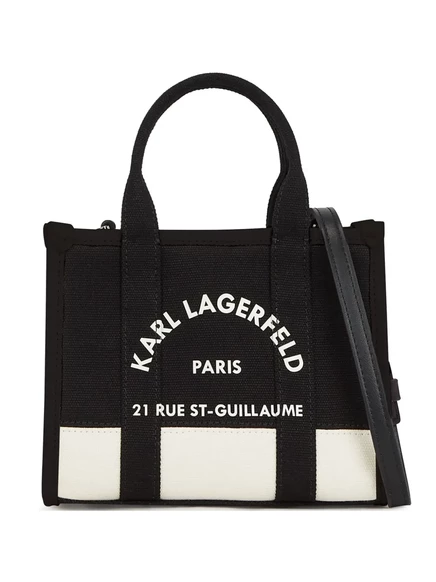 Женская сумка-шопер Karl Lagerfeld Rue St-Guillaume, черная