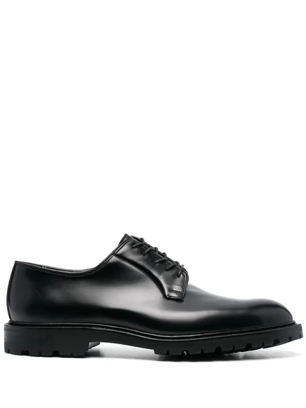 Мужские дерби Crockett & Jones кожаные, черные