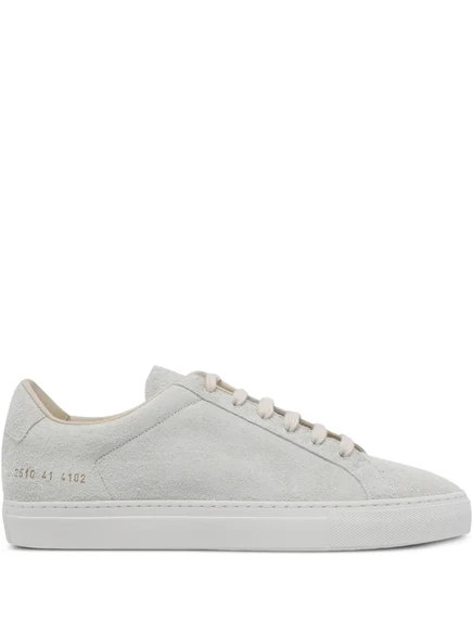 Мужские замшевые кроссовки Common Projects, белые