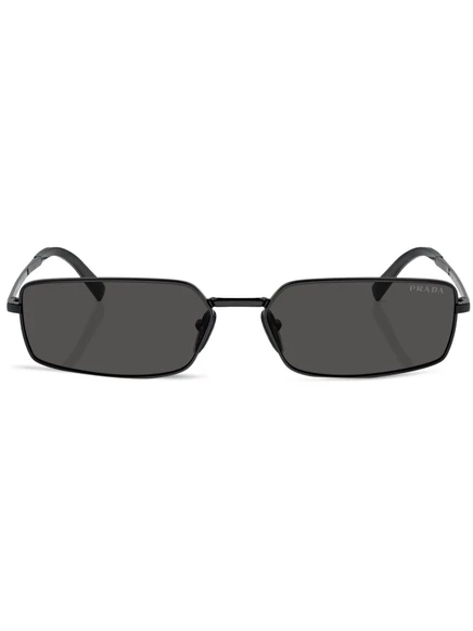 Женские солнцезащитные очки Prada PR A60S прямоугольные, черные