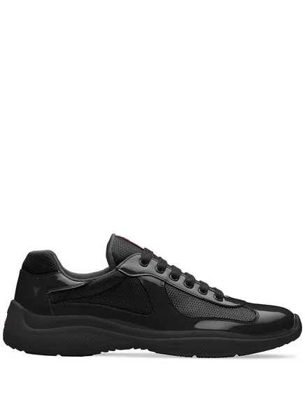 Мужские кроссовки Prada America's Cup, чёрные