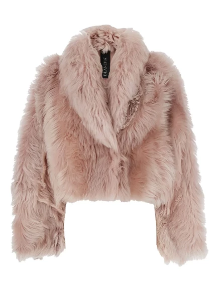 Дубленочный жакет Blancha pink