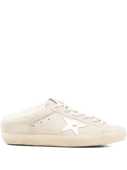 Женские кроссовки Golden Goose Super-Star, бежевые