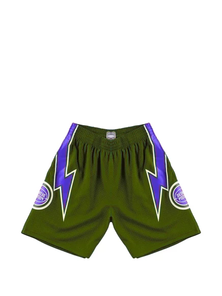 Мужские шорты Mitchell & Ness Detroit Pistons, зеленые