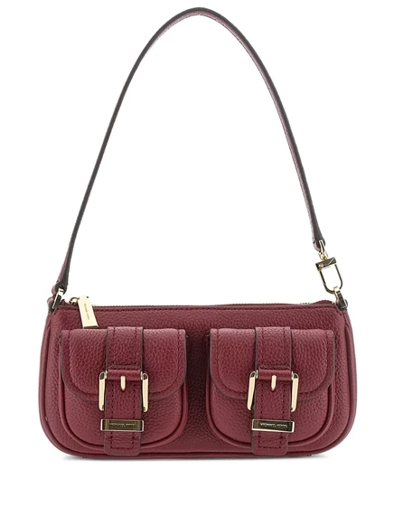 Женская сумка на плечо Michael Kors Zoe, бордовая