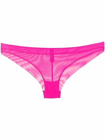 Женские полупрозрачные трусы Maison Close Neon, розовые