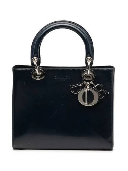 Женская сумка Christian Dior Lady Dior (1997), синяя