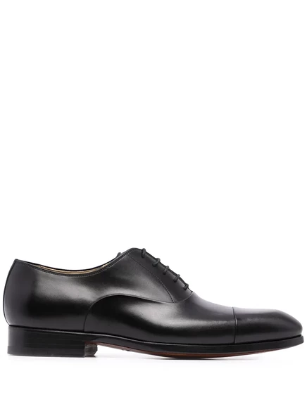 Мужские оксфорды Magnanni кожаные шнурованные, черные