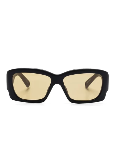 Солнцезащитные очки в прямоугольной оправе Jacquemus black