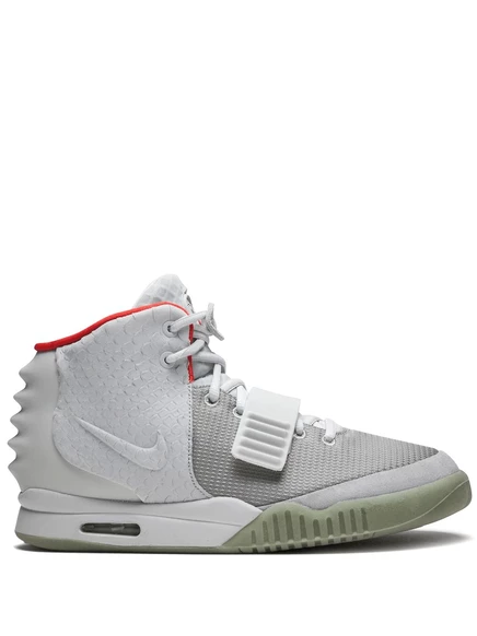 Унисекс кроссовки Nike Air Yeezy 2 NRG высокие, серые