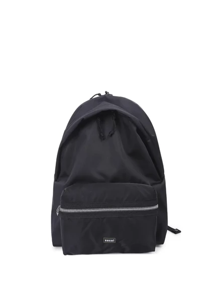 Унисекс рюкзак Sacai с карманом на молнии, черный