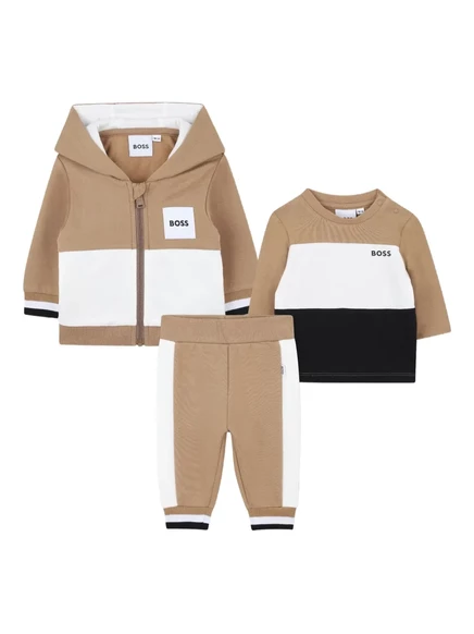Детский спортивный костюм Boss Kidswear, коричневый