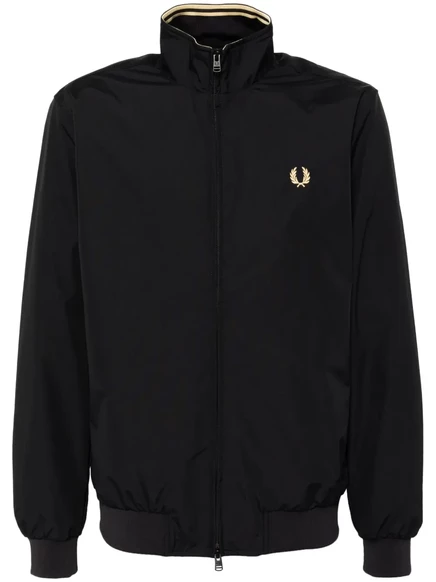 Мужская спортивная куртка Fred Perry Brentham, черная