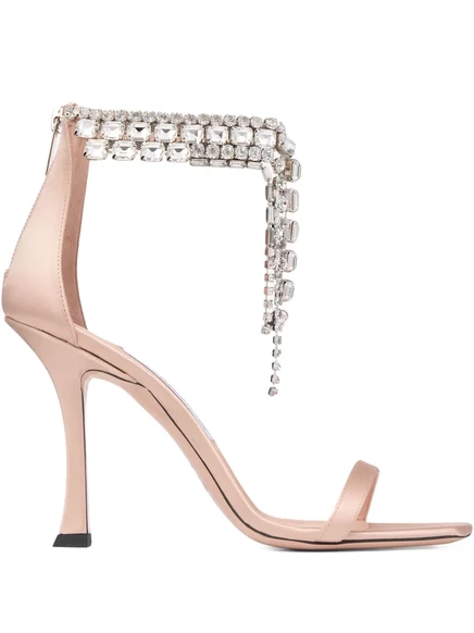 Босоножки Jimmy Choo 100 мм Verity pink