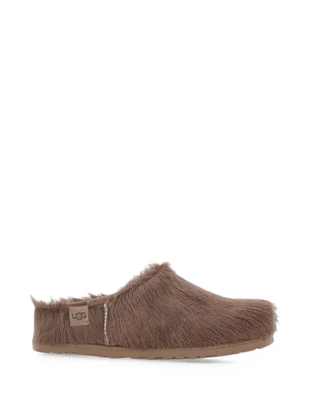 Женские мюли UGG Otzo с меховой отделкой, коричневые