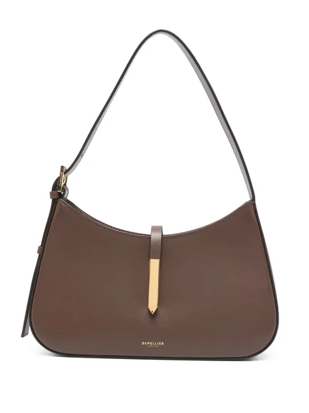 Изящная кожаная сумка через плечо из токийской кожи brown